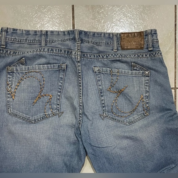 Mens Mark Ecko vintage denim jeans W40 plus big and tall - Picture 9 of 9